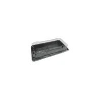 PP Sushi-Box + Deckel M, schwarz, 500Stk