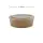 Papp Salatschale mit PET-Deckel 750ml, Ø148mm, Kraftbraun, 300Stk